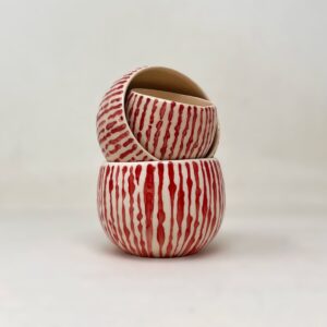 POCILLO MINI EN ROJO